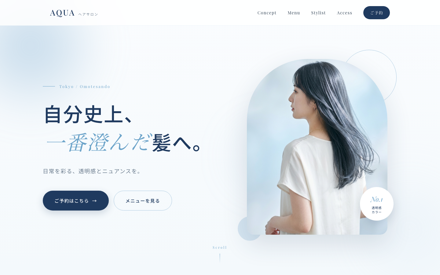 AQUA HAIR SALON PC版
